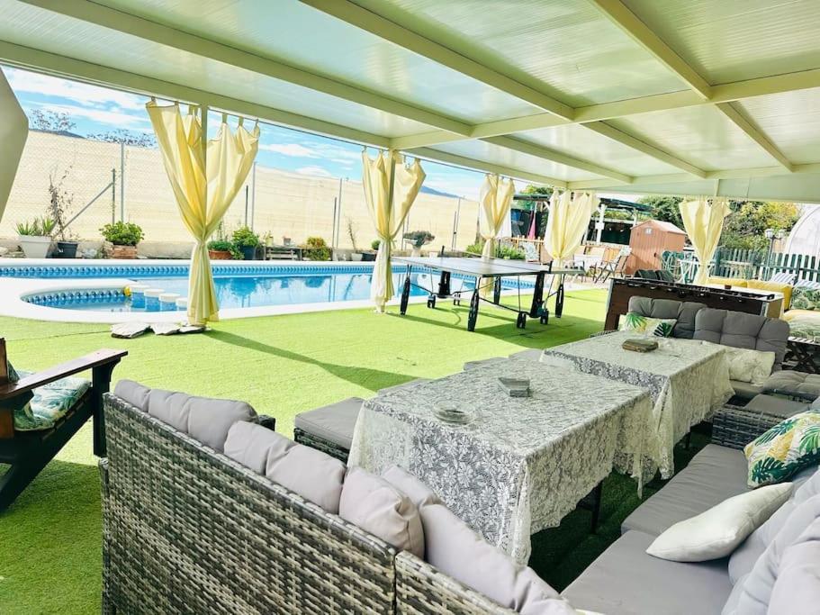 Casa Rural A 4Km De Murcia Con Piscina Y Spa Caliente Exterior foto
